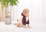 Big Dogs Autumn and Winter Wear Warm Clothes Walking Dress Two Feet