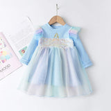 Girls Princess Dress New Brand Party Dresses Kids Girls Clothing Elegant Cute