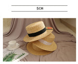 Summer Women Wide Brim Straw Hat Fashion Sun Hats Boater Wheat Panama Beach Hats