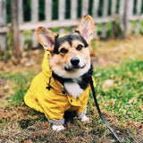 Fashion Pet Clothes Raincoat For Pet Dogs Larger Fat Dogs Clothes Bulldogs Coats  Waterproof