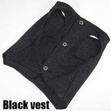 Sack Suit Woollen Coat and Vest Dog Clothes Wedding Party Suits For Small Dogs