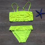 7-16years Children Swimwear Girls Swimwear Baby Kids