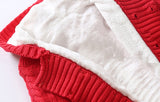 Thick Warm Infant Baby Rompers Winter Clothes Newborn Baby Boy Girl Knitted Sweater Jumpsuit Hooded Kid Toddler Outerwear