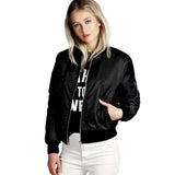 Windbreaker Women Jacket Coats Long Sleeve Basic Jackets Bomber Thin Jacket