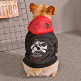 Coat Dog Hoodie Clothes Winter Apparel Bulldog Schnauzer Corgi Warm Jacket