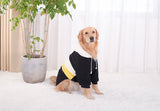 Big Dogs Autumn and Winter Wear Warm Clothes Walking Dress Two Feet