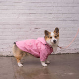 Fashion Pet Clothes Raincoat For Pet Dogs Larger Fat Dogs Clothes Bulldogs Coats  Waterproof