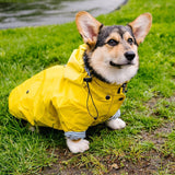 Fashion Pet Clothes Raincoat For Pet Dogs Larger Fat Dogs Clothes Bulldogs Coats  Waterproof