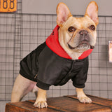 Coat Dog Hoodie Clothes Winter Apparel Bulldog Schnauzer Corgi Warm Jacket