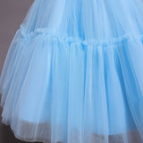 Baby Clothes for Girls Toddler Kids Wedding Princess Gown Girl Elegant Birthday Dress Tulle Bridesmaid Evening Party Dresses