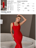 New Summer Women Black Bandage Dress Sexy Spaghetti Strap Sleeveless Bodycon Club Celebrity Evening Party Lady Dress