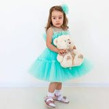 Baby Clothes for Girls Toddler Kids Wedding Princess Gown Girl Elegant Birthday Dress Tulle Bridesmaid Evening Party Dresses