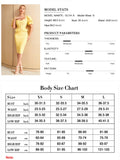 New Summer Women Bandage Dress Sexy Short Puff Sleeve Elegant Ruffles Evening Club Celebrity Party Midi Bodycon Dress