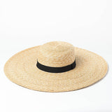 Big Brim Straw Hats For Women Summer Oversized Beach Hat UV Protection