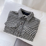 Fashion Baby Girl Boy Plaid Shirt Jacket Cotton Child Shirt Thick Wool Loose Outfit Winter Spring Fall Baby Casual