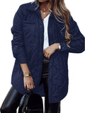 Puffer Jacket Women Oversized Winter Parka Cotton Padded Warm Coat