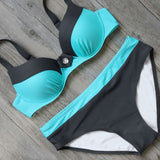 Two Piece Swimwear Women Push Up Sexy Bikinis Summer Beach Wear